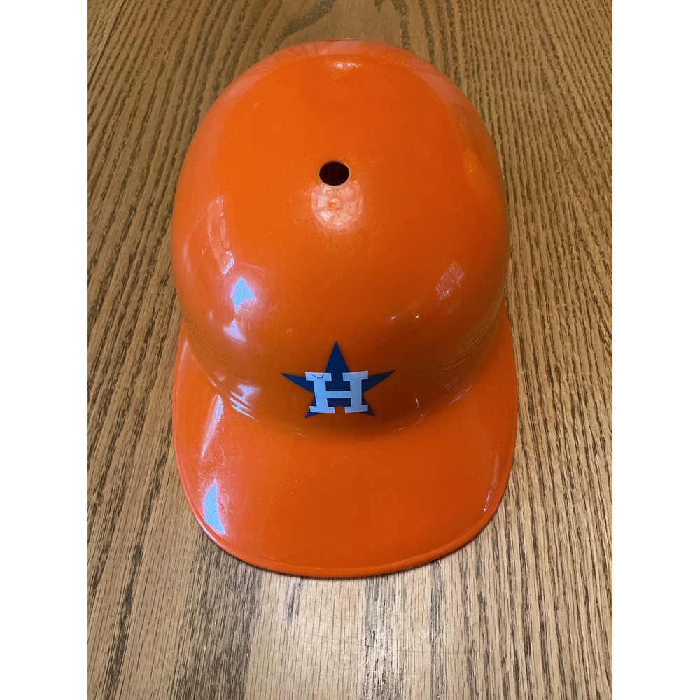 Vintage Houston Astros Souvenir Batting Helmet Orange MLB Sports Products Corp